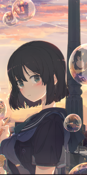 黄昏少女奇遇 2K全面屏动漫手机壁纸