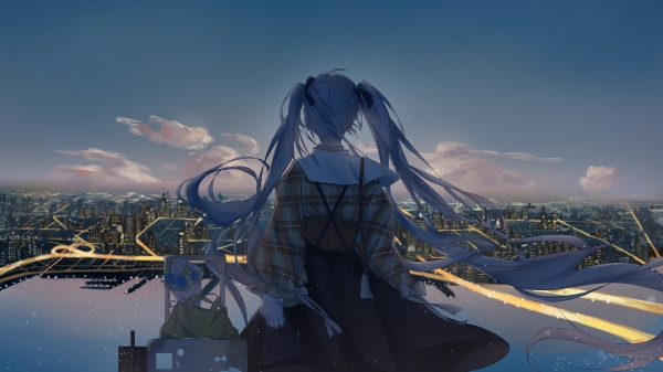 初音未来5K电脑壁纸