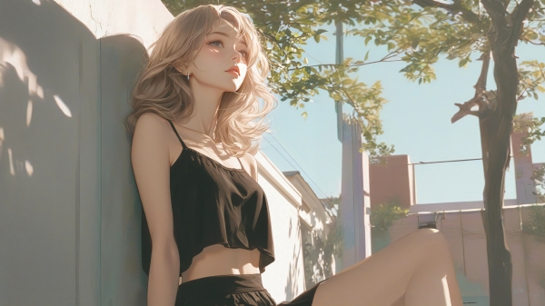 动漫少女4K电脑壁纸