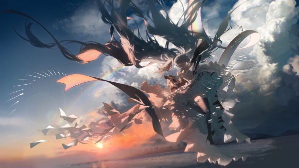 初音未来5K电脑壁纸