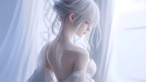 动漫少女4K电脑壁纸