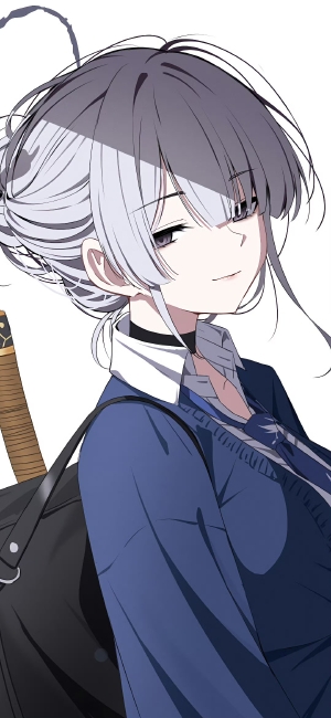 动漫女孩2K手机壁纸