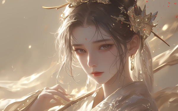 《完美世界》清漪5K电脑壁纸