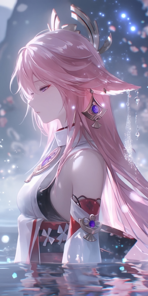 《原神》八重神子2K手机壁纸