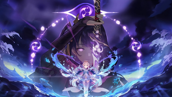 《原神》雷电将军4K电脑壁纸