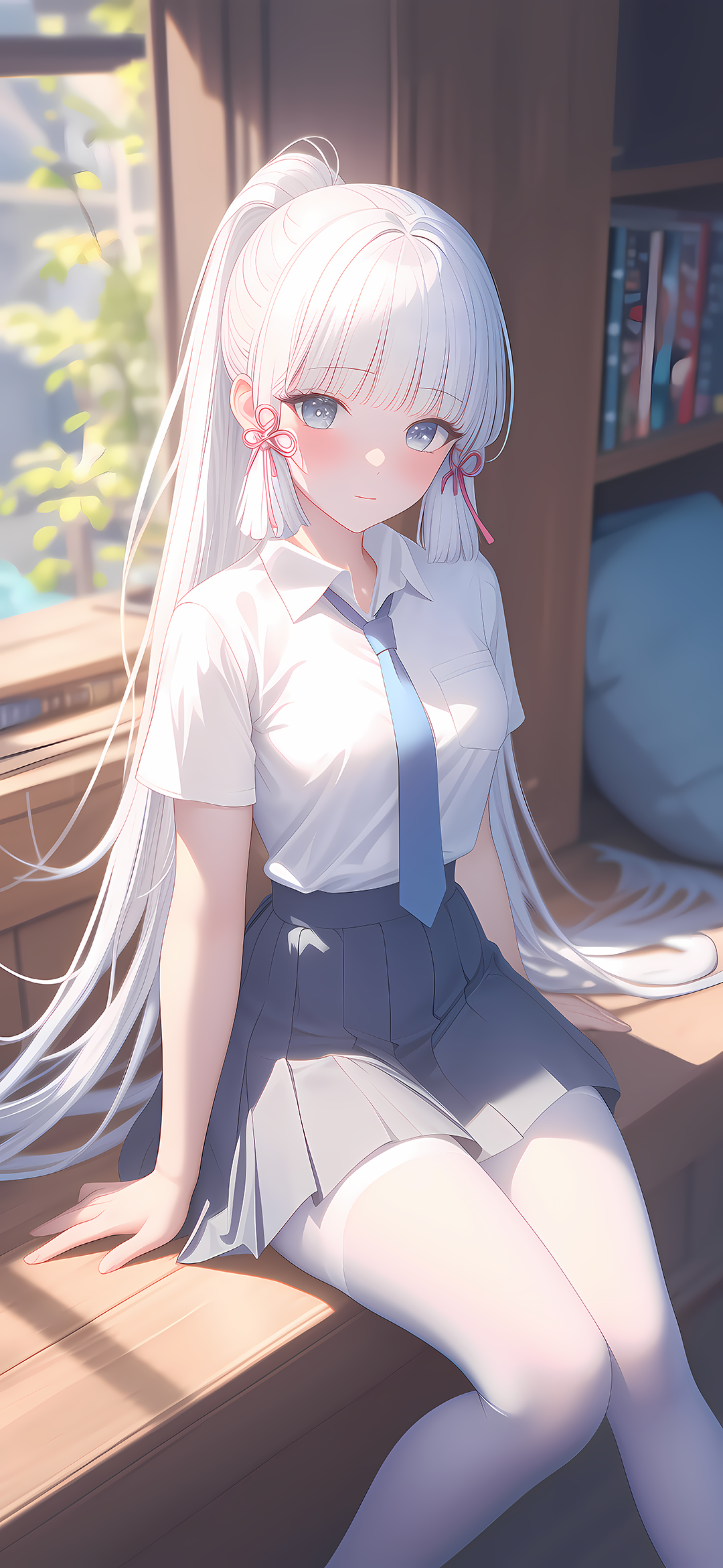 《原神》神里绫华2K手机壁纸