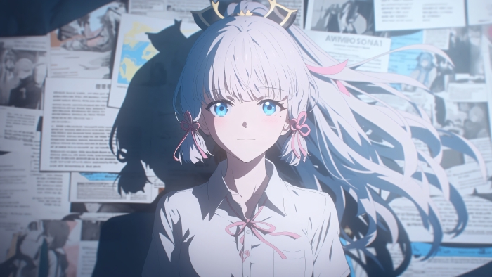 《原神》神里绫华温柔微笑AI生成4K壁纸