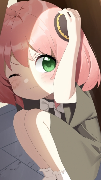 《间谍过家家》阿尼亚·福杰 2K手机壁纸