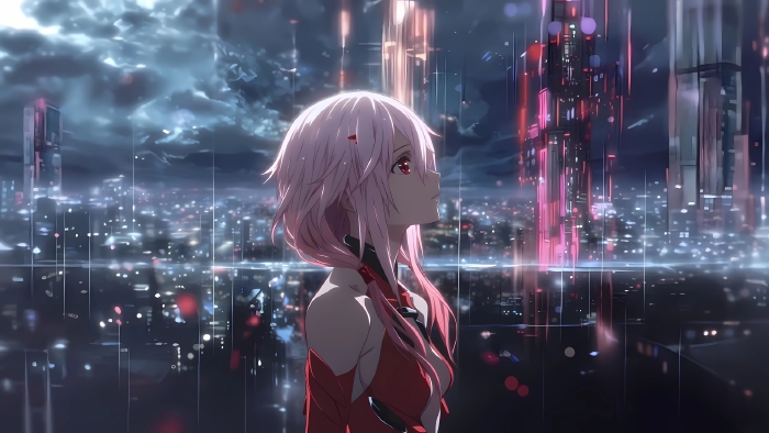 《罪恶王冠》楪祈8K动漫电脑壁纸