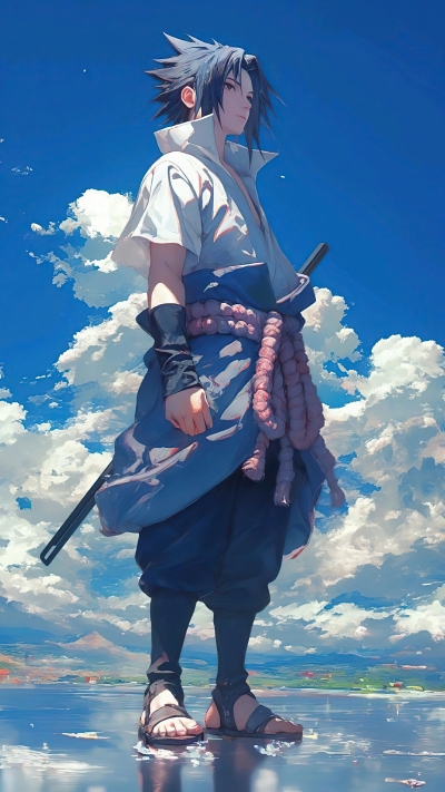 火影忍者佐助高清立绘壁纸