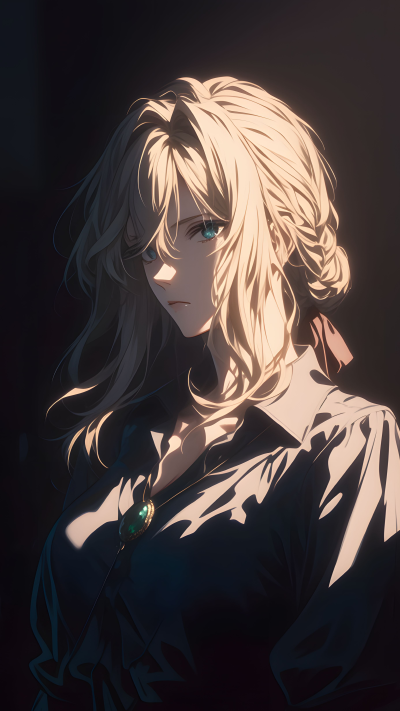 名侦探柯南贝尔摩得优雅侧颜4K手机壁纸