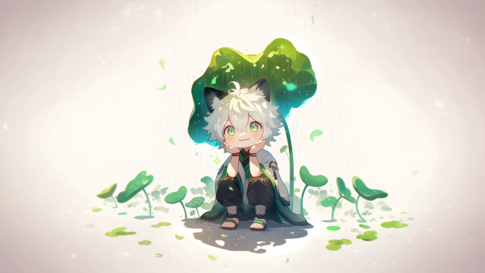 高清罗小黑动漫2K电脑壁纸