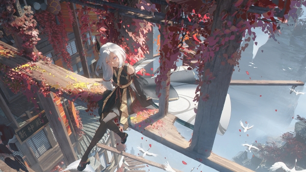 《原神》申鹤唯美2K壁纸