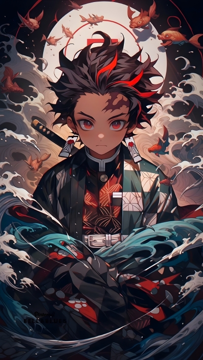 鬼灭之刃炭治郎4K壁纸