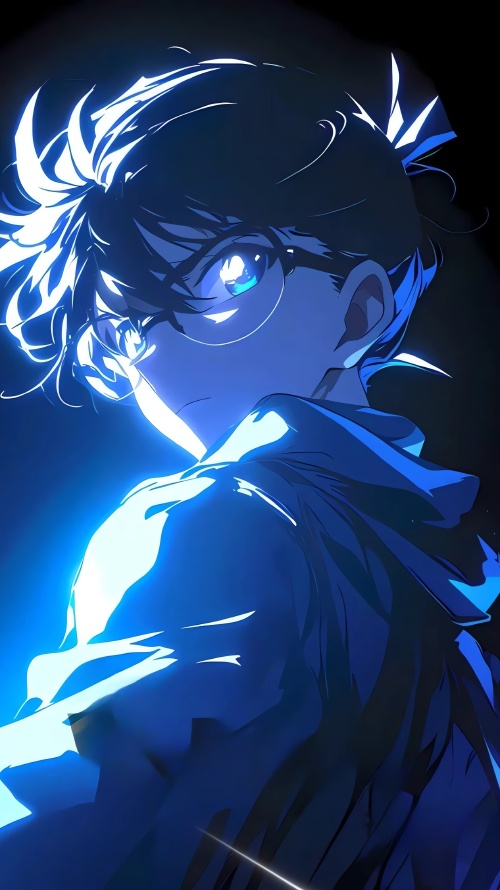 柯南蓝光酷炫2K手机壁纸