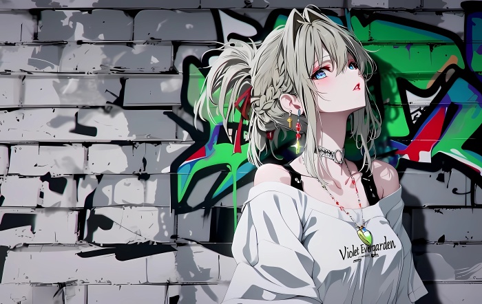 薇尔莉特现代风4K壁纸