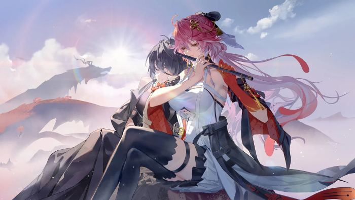 鸣潮长离梦幻风2K壁纸