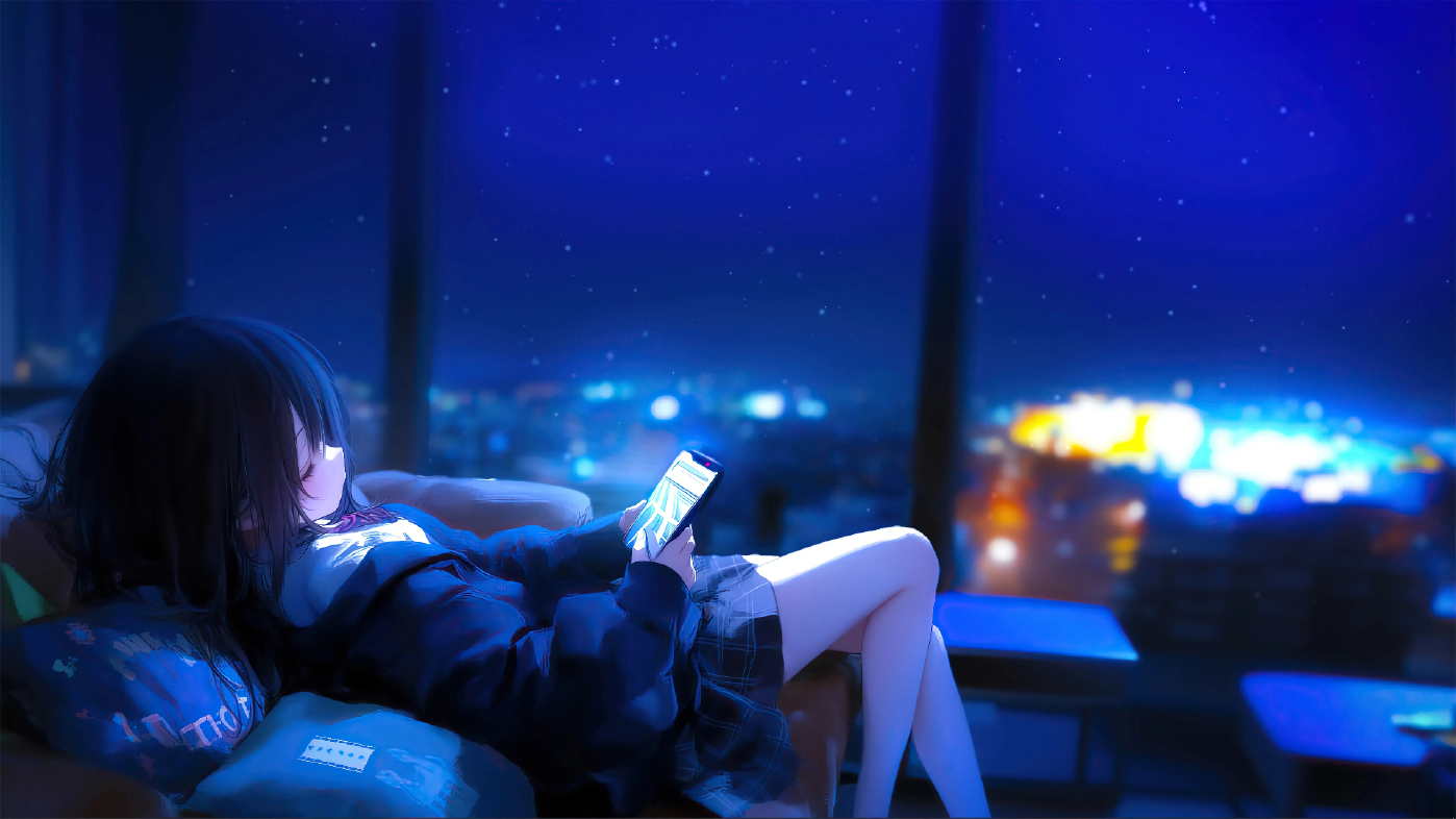 5K高清动漫女孩电脑壁纸