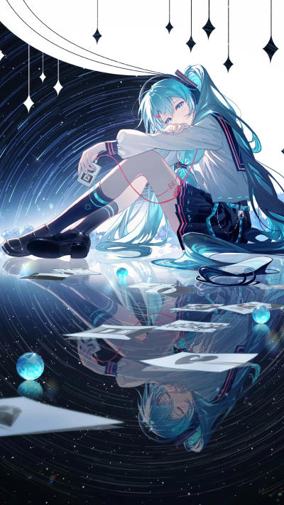 初音未来5K高清手机壁纸