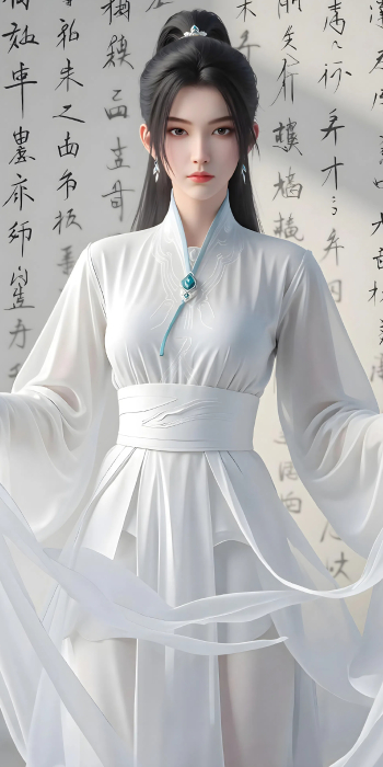 《剑来》宁姚动漫4K手机壁纸