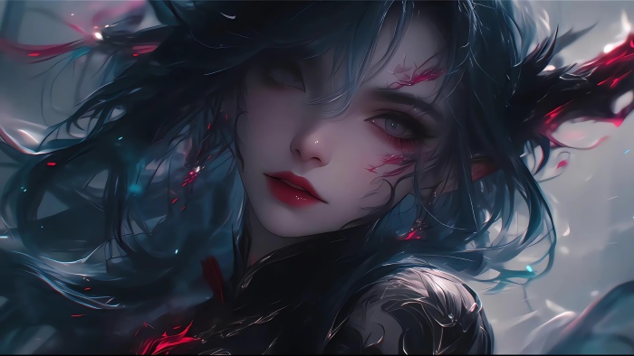 神秘女性角色奇幻4K电脑壁纸