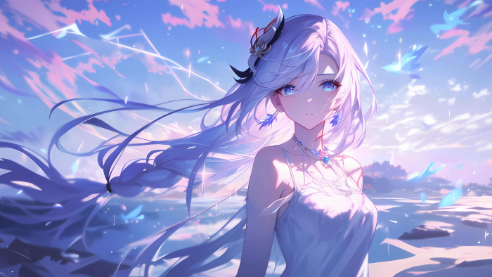 《原神》申鹤4K电脑壁纸