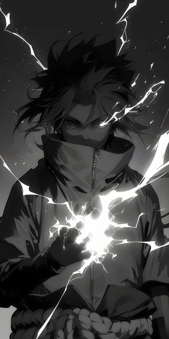 暗黑力量：闪电能量2K动漫手机壁纸