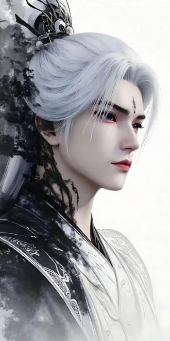 《仙逆》王林2K动漫手机壁纸 | 水墨仙侠风格