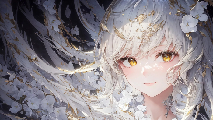 神秘动漫花之少女