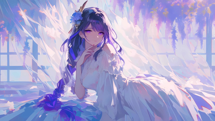 《原神》雷电将军 ：紫电威严，沉浸式感受雷霆魅力