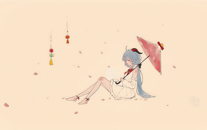 《原神》刻晴静谧时光