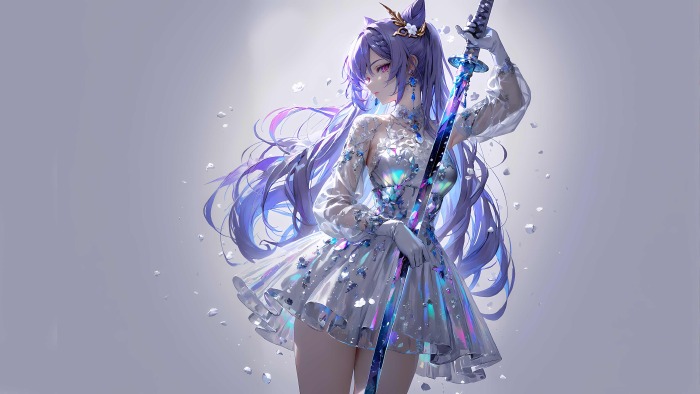 《原神》刻晴高清画质尽显御姐魅力