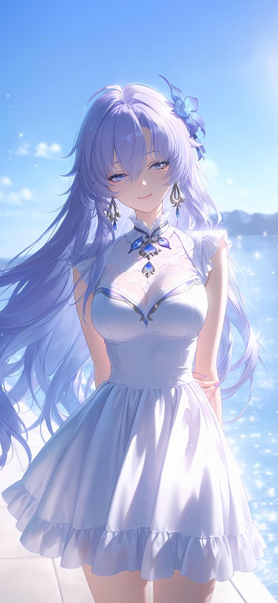 坎特蕾拉·鸣潮4K高清手机壁纸下载｜湖畔温柔守护者