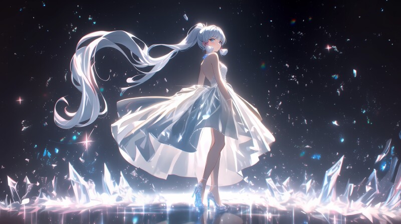 《原神》神里绫华·雪姬舞步 4K高清电脑壁纸